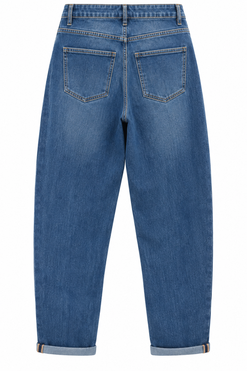 CALÇAS GANGA MOM JEANS