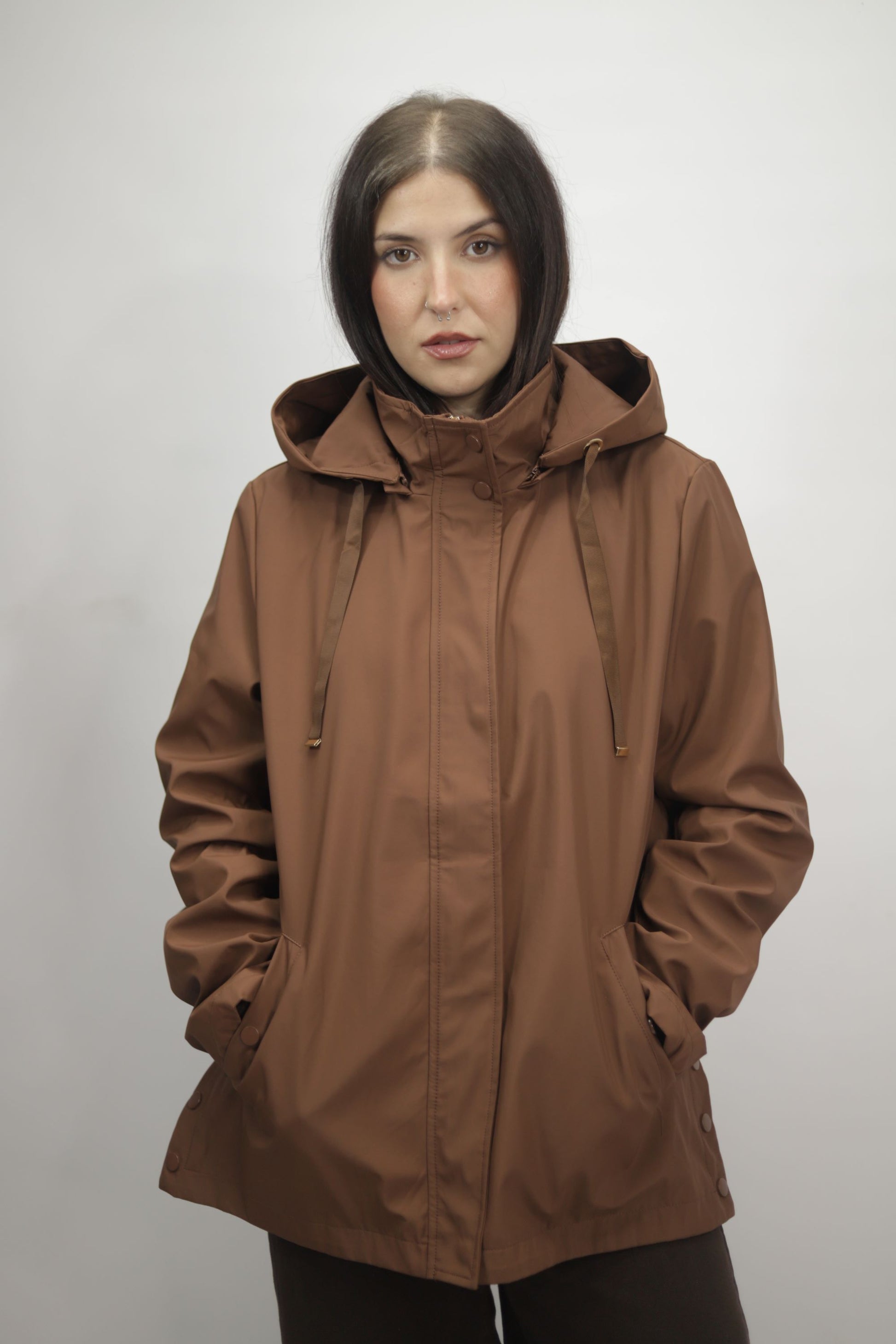 Gabardina pêlo curta