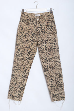 Mom Jeans Leopardo