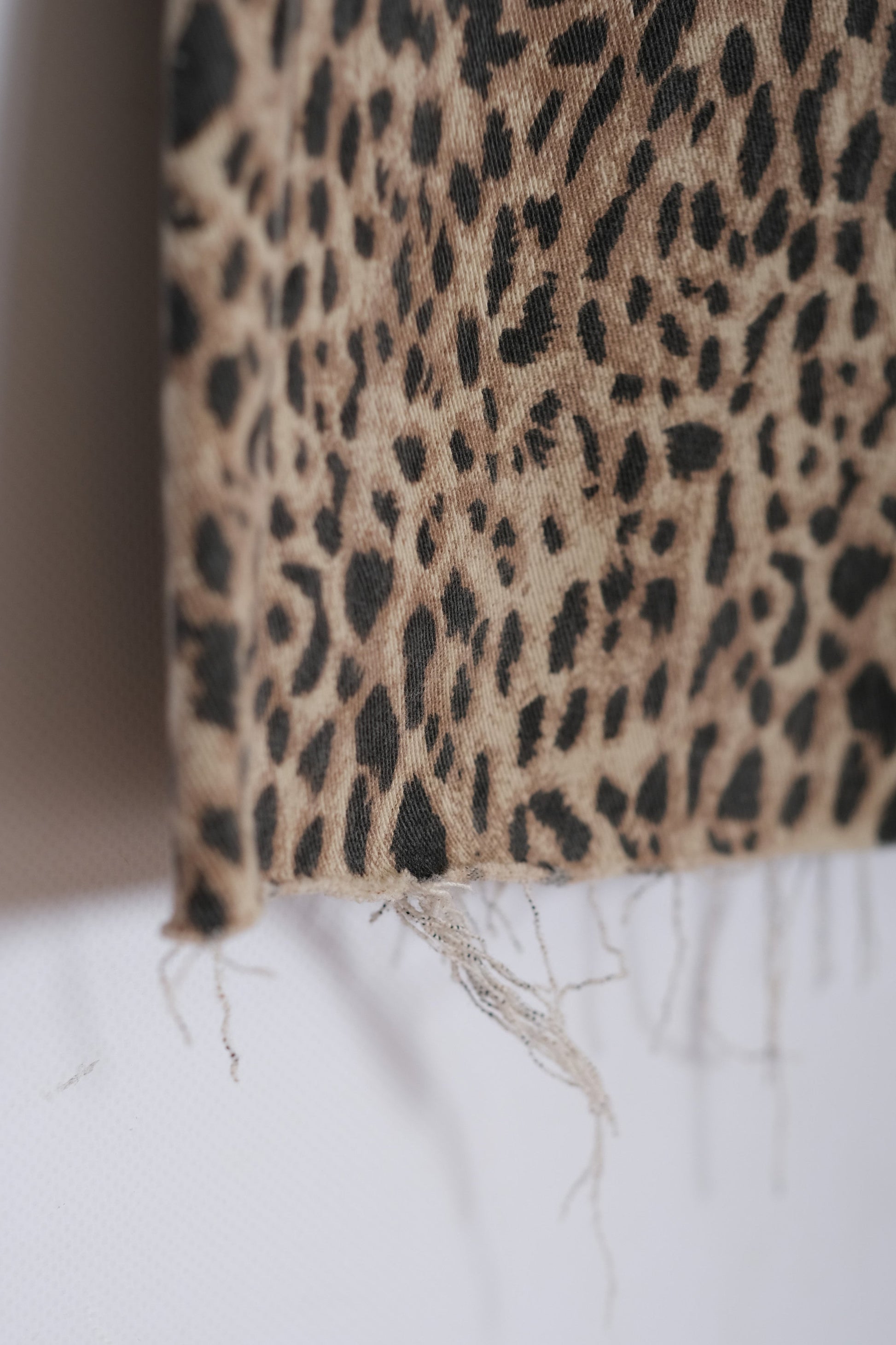 Wide Leg Jeans Leopardo